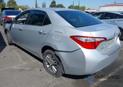 2014 Toyota Corolla Le Plus from USA, damaged, VIN 5YFBURHE5EP033526